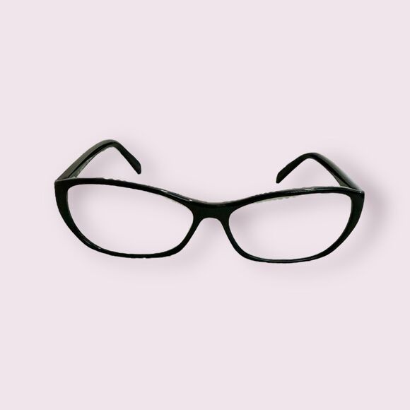FENDI F977 238 Eyeglasses Frame Italy Full Rim Rectangular Black‎ - Picture 1 of 6